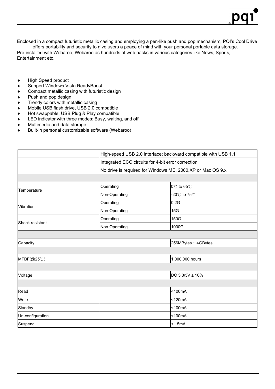 Usb flash drive | PQI U350H User Manual | Page 4 / 7