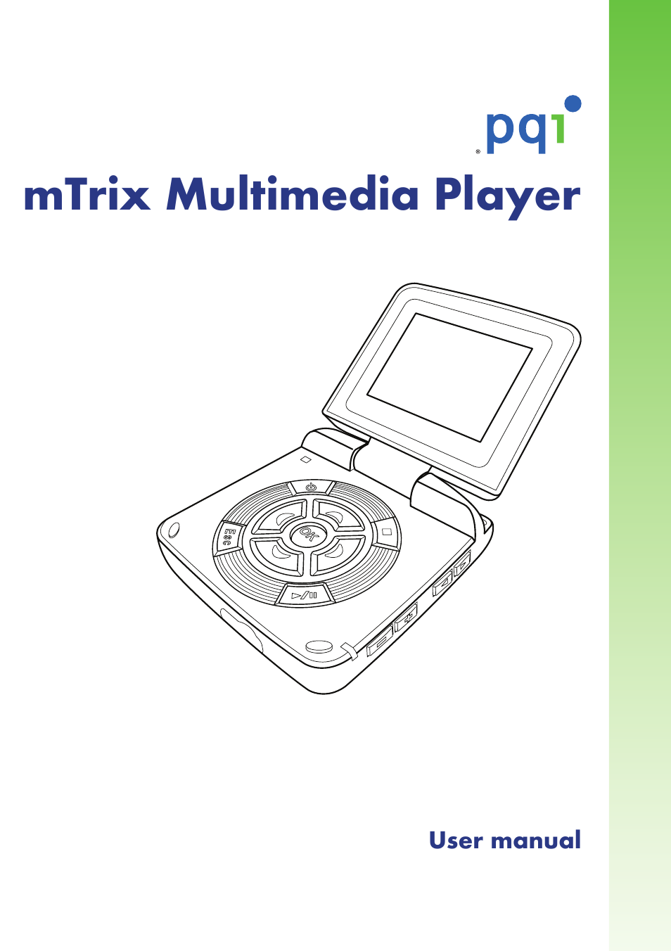 PQI Multimedia Player User Manual | 45 pages