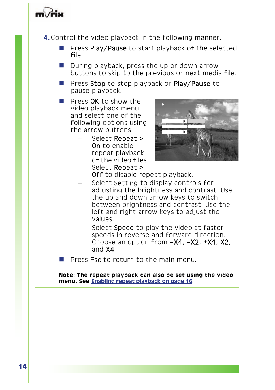 PQI Multimedia Player User Manual | Page 18 / 45