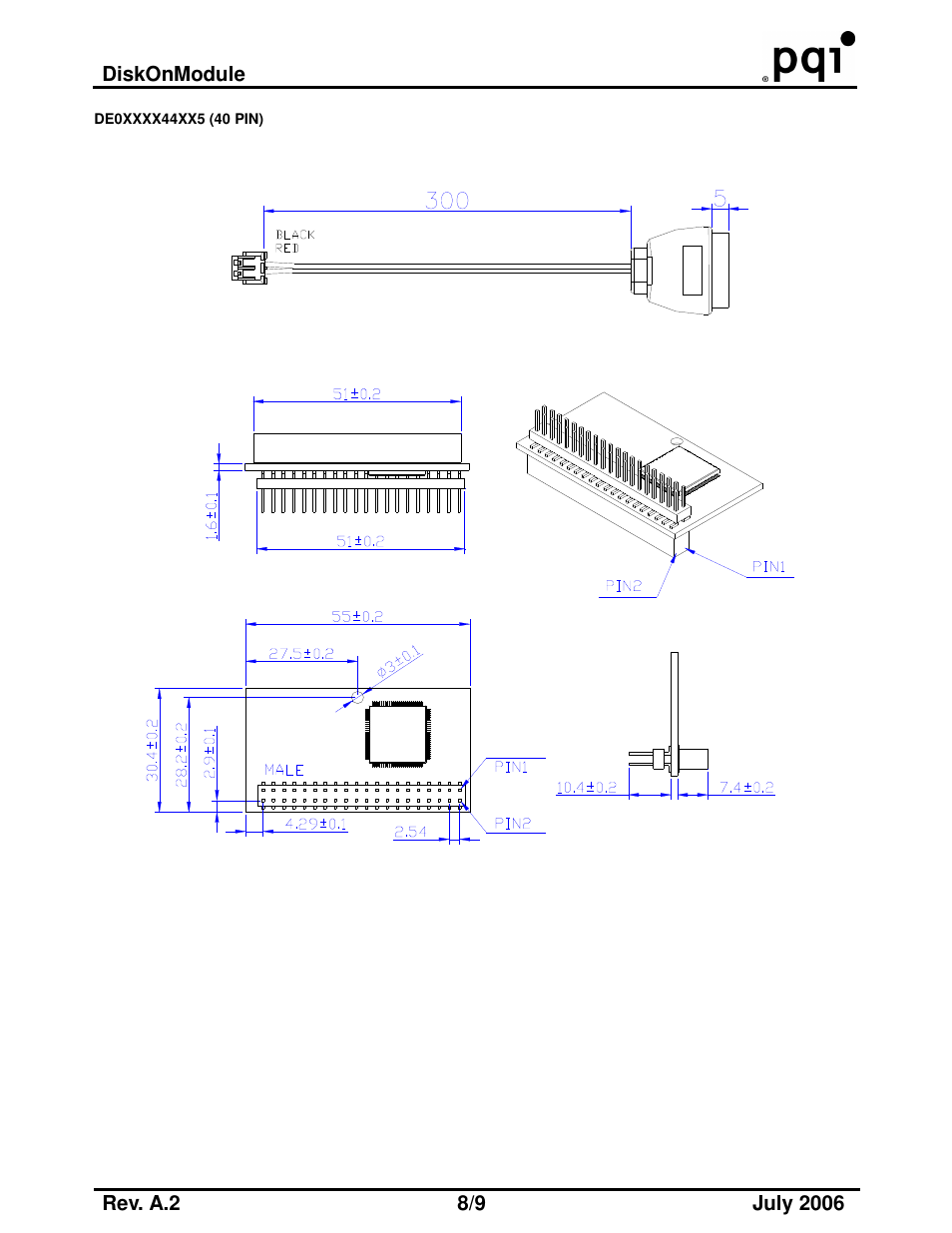 PQI DE Wide Temp Series User Manual | Page 11 / 12