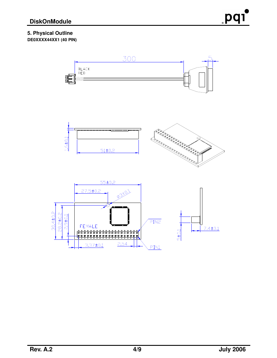 PQI DE Wide Temp Series User Manual | Page 7 / 12