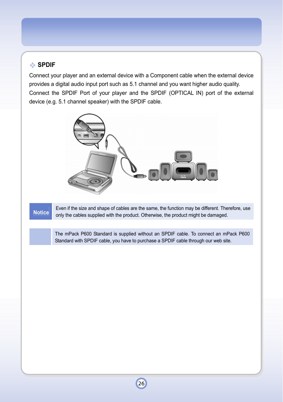 PQI P600 User Manual | Page 26 / 122
