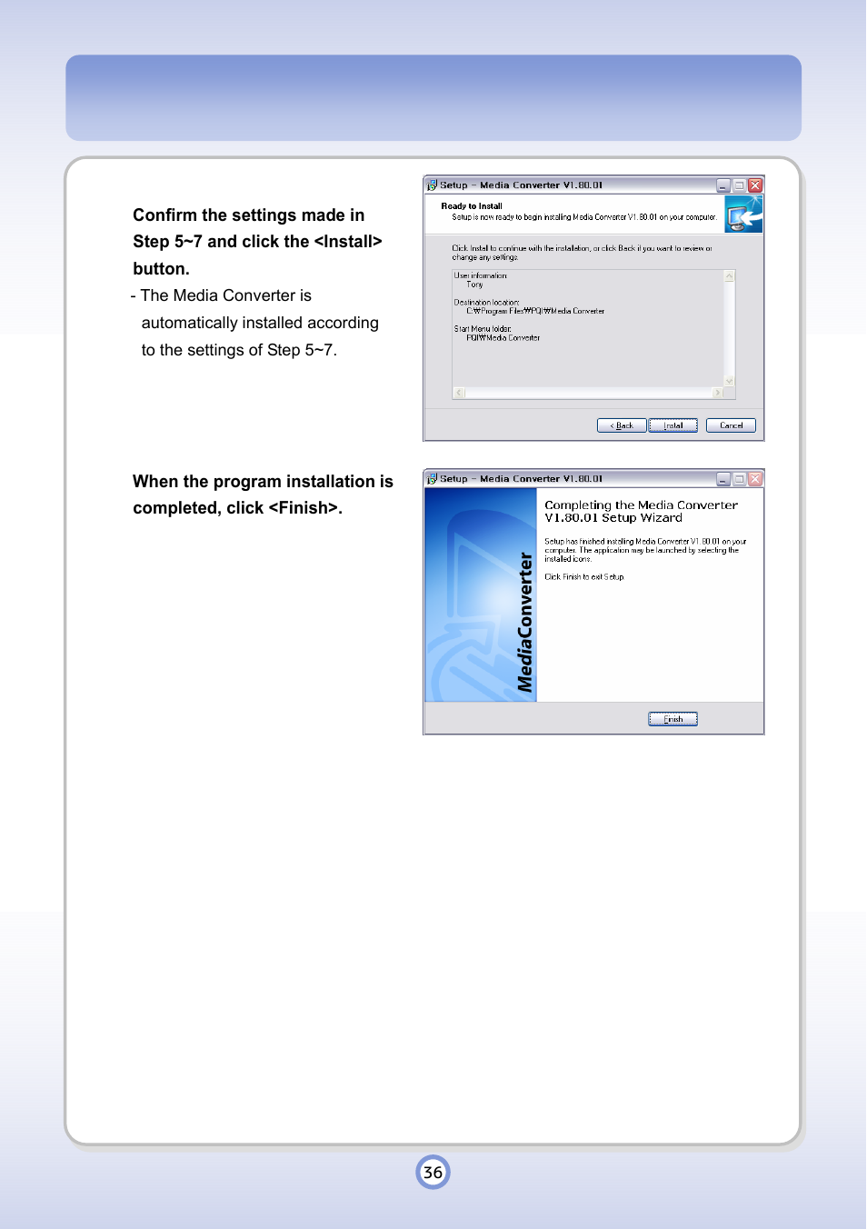 PQI P600 User Manual | Page 36 / 122