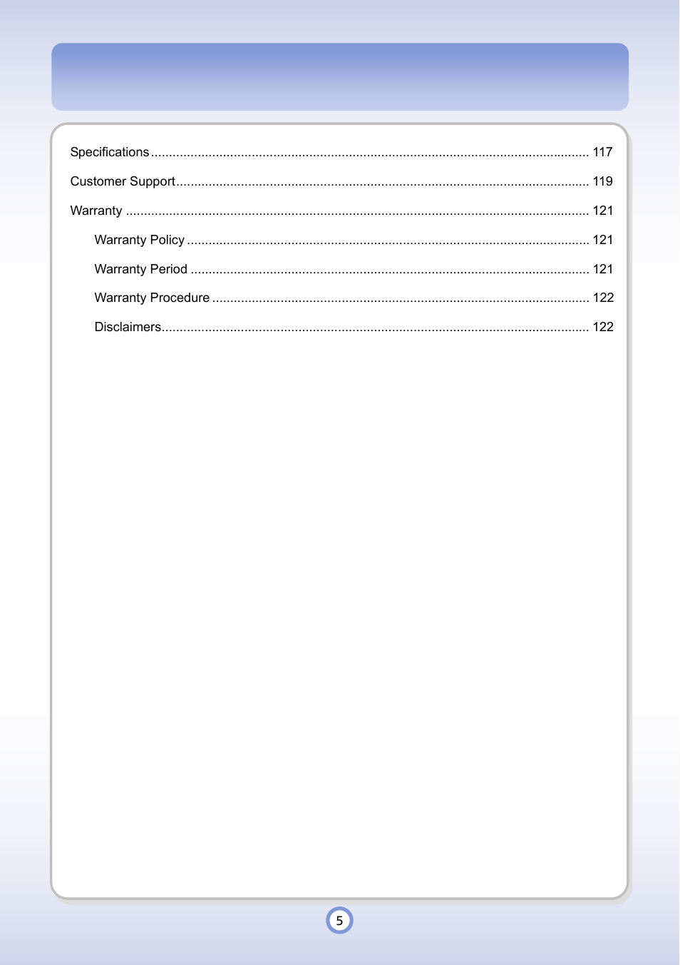 PQI P600 User Manual | Page 5 / 122