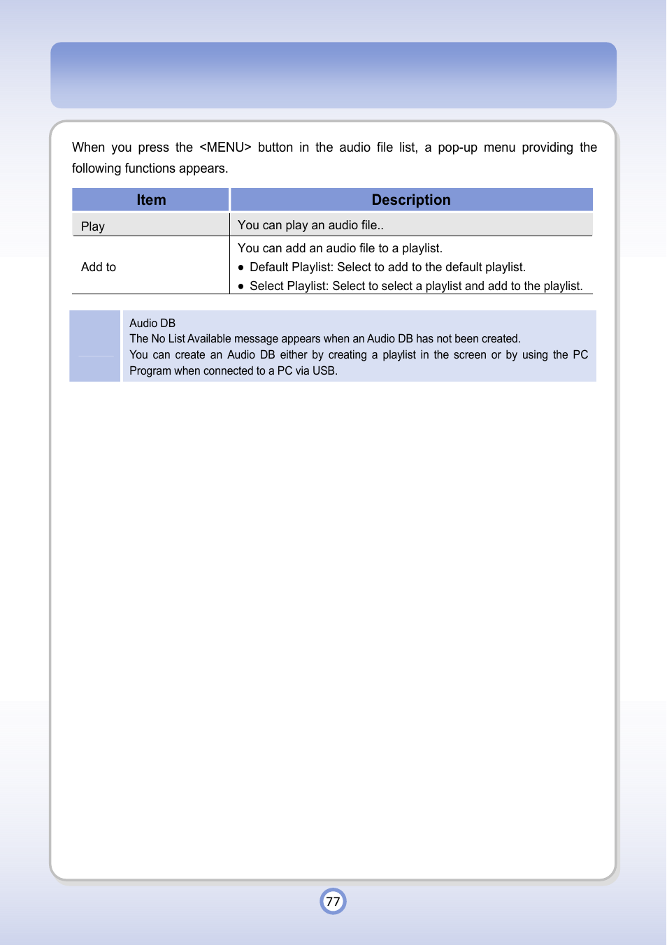 PQI P600 User Manual | Page 77 / 122