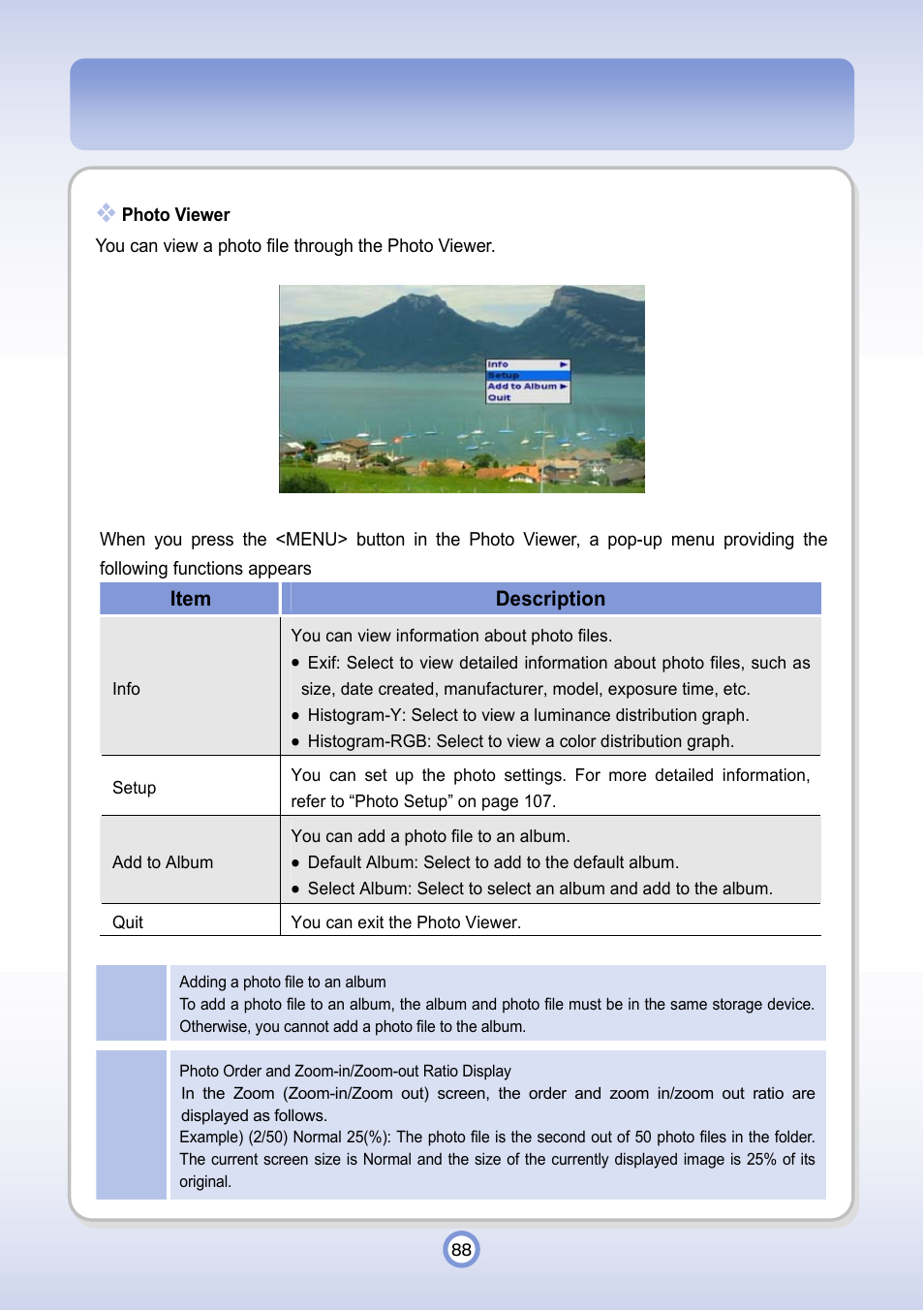 Item description | PQI P600 User Manual | Page 88 / 122