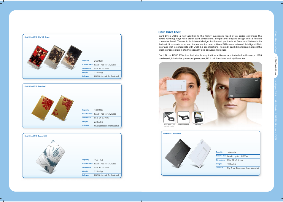 Card drive u505 | PQI U510 User Manual | Page 2 / 6