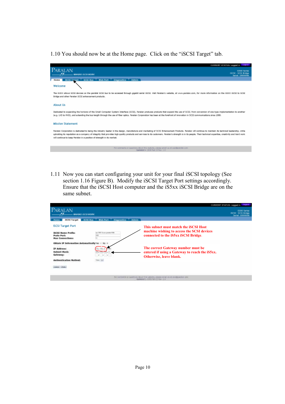 Paralan iS550 User Manual | Page 10 / 45