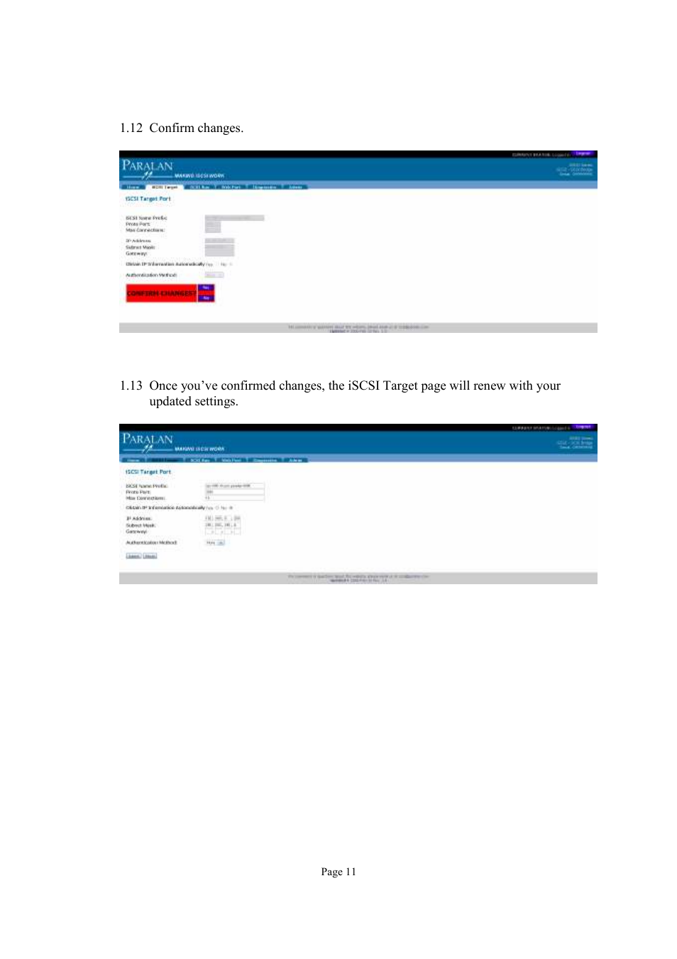 Paralan iS550 User Manual | Page 11 / 45