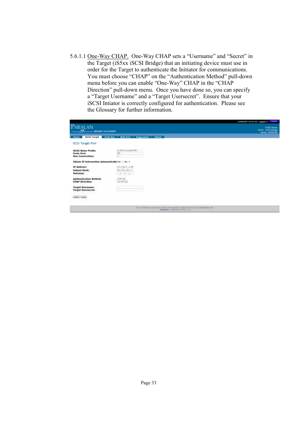 Paralan iS550 User Manual | Page 33 / 45