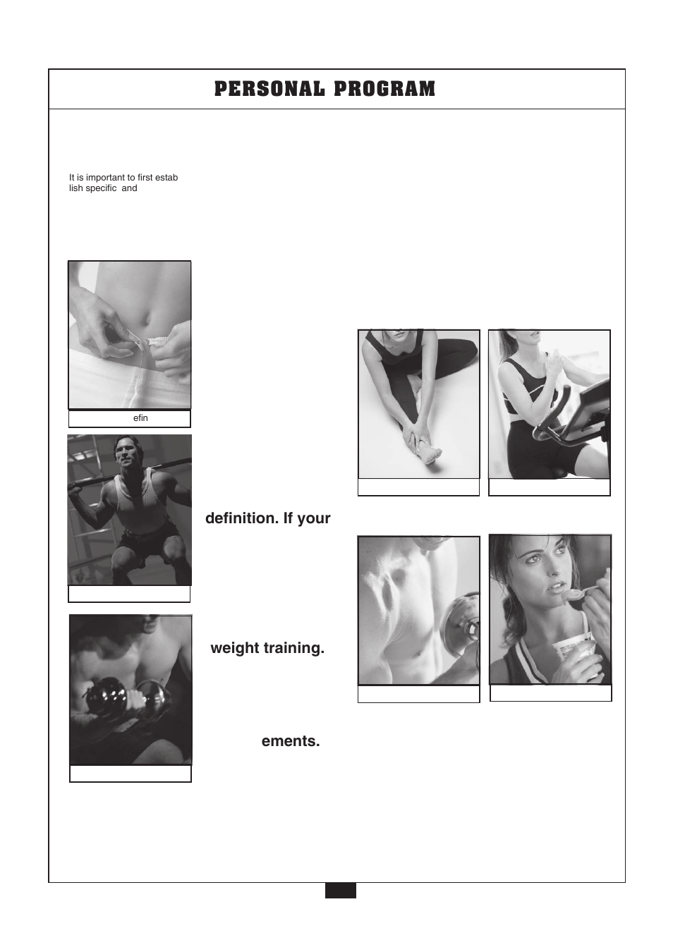 Personal program | Powerline P2X User Manual | Page 44 / 65