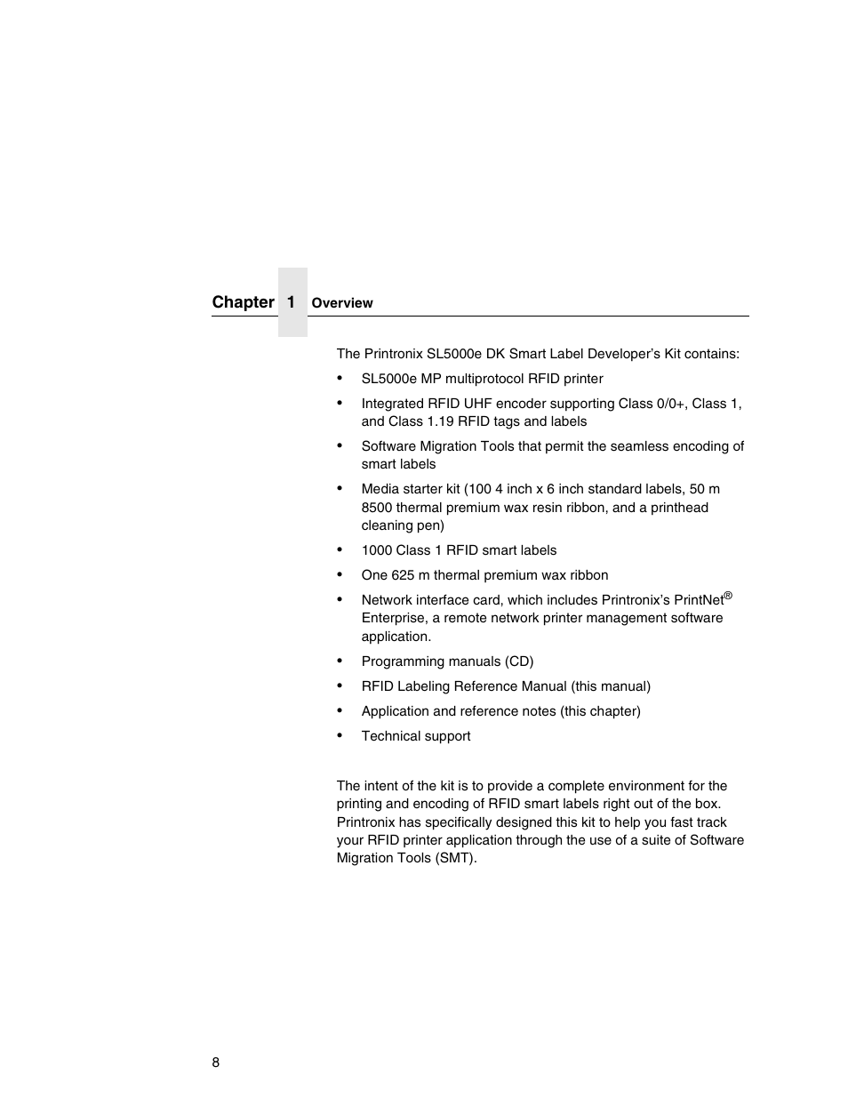 Printronix SL5000e User Manual | Page 8 / 52