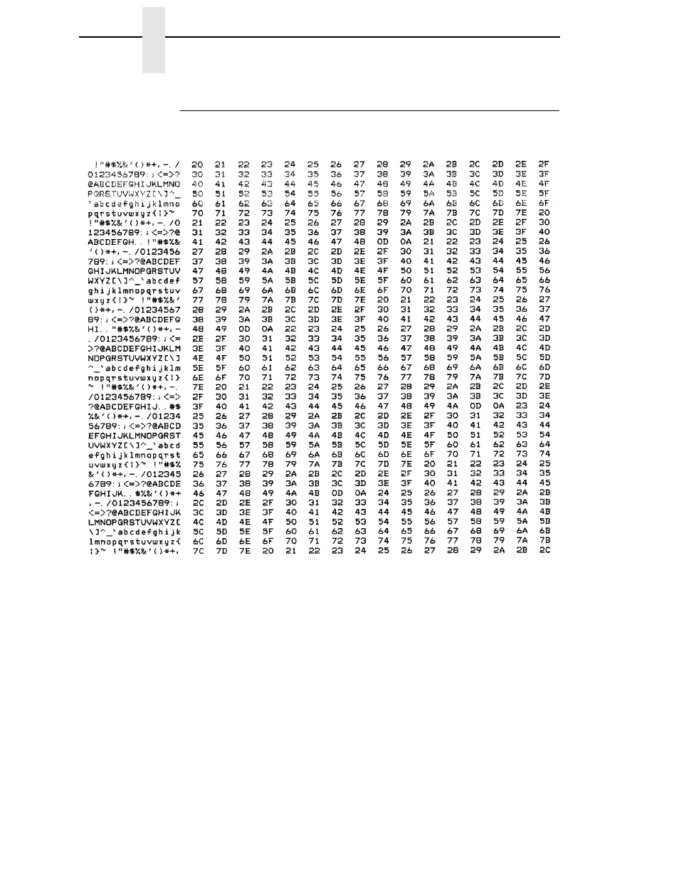 Printing a hex dump | Printronix P5000LJ Series User Manual | Page 280 / 336