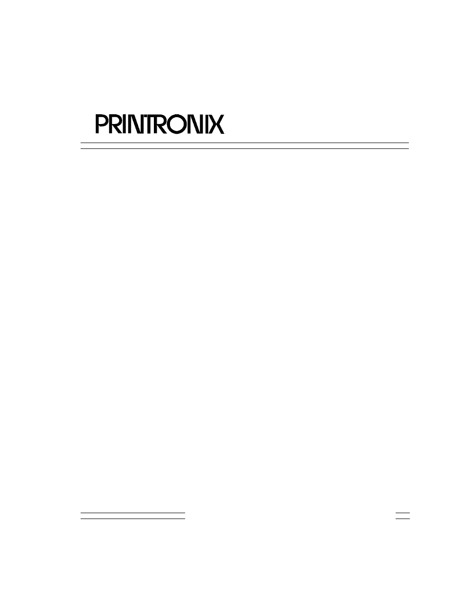 User’s manual, P5000lj series printers | Printronix P5000LJ Series User Manual | Page 3 / 336