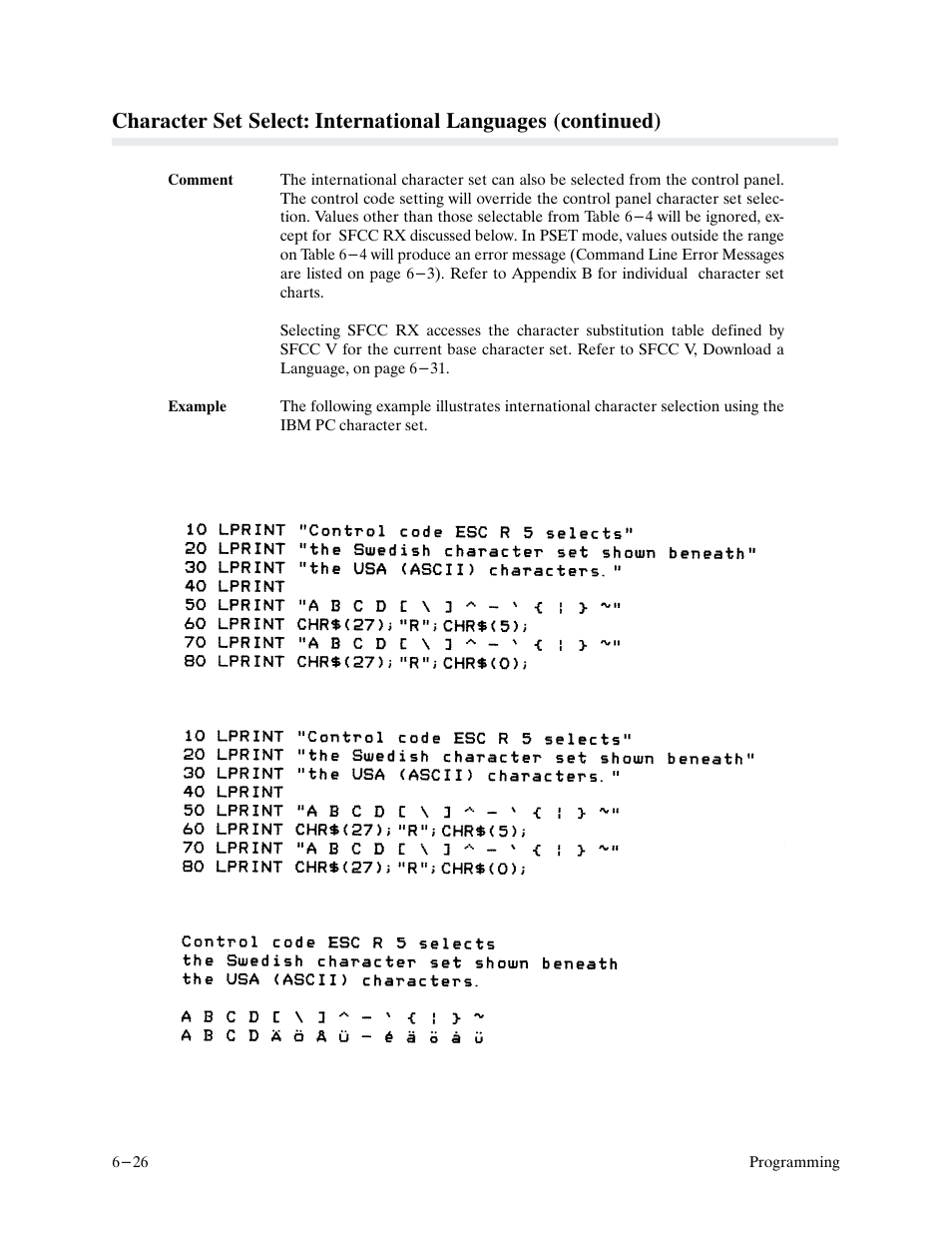 Printronix P9000 Series User Manual | Page 124 / 334