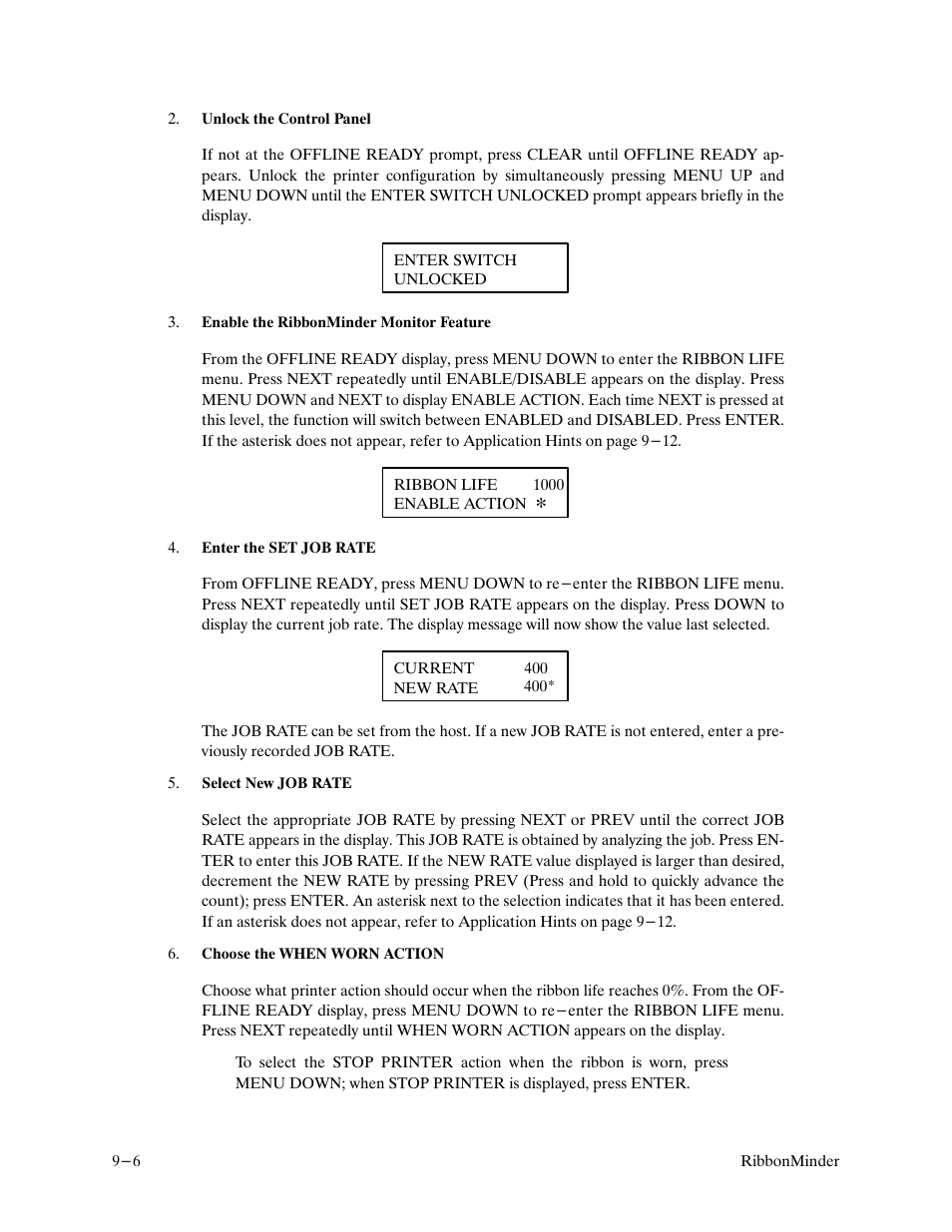 Printronix P9000 Series User Manual | Page 192 / 334