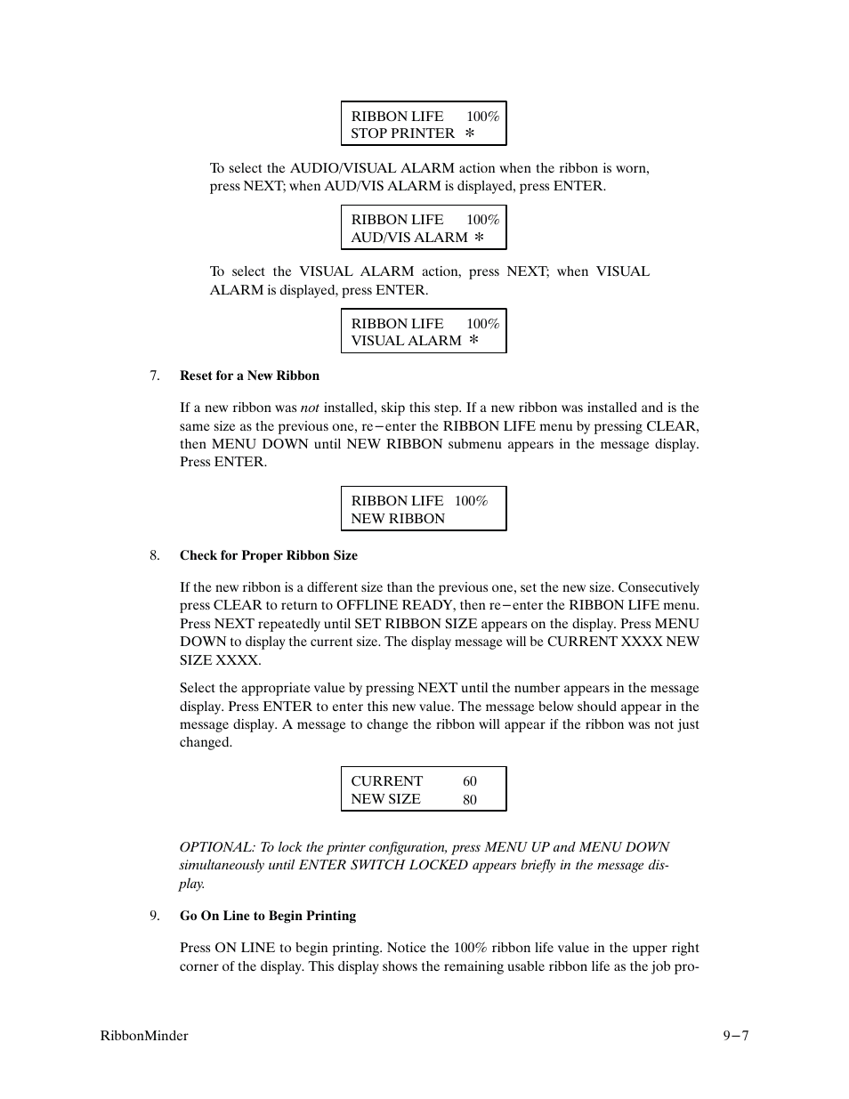 Printronix P9000 Series User Manual | Page 193 / 334