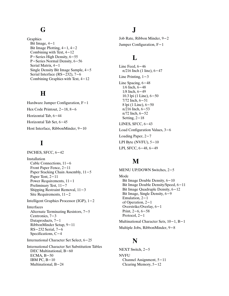 Printronix P9000 Series User Manual | Page 329 / 334