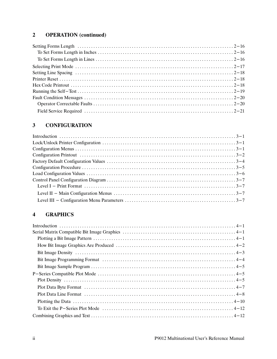 Printronix P9000 Series User Manual | Page 6 / 334