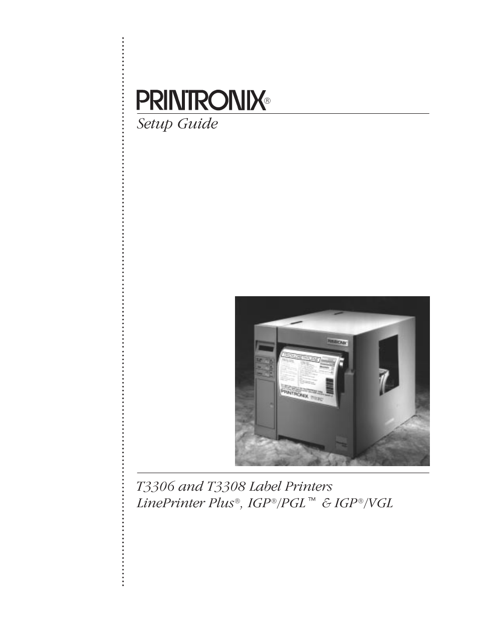 Printronix T3306 User Manual | 144 pages