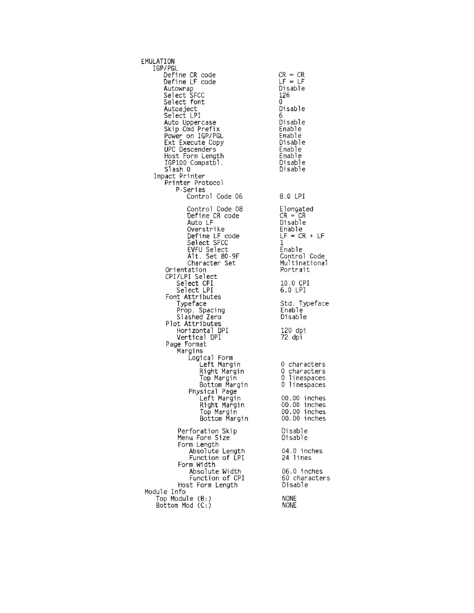 Printronix T3306 User Manual | Page 62 / 144