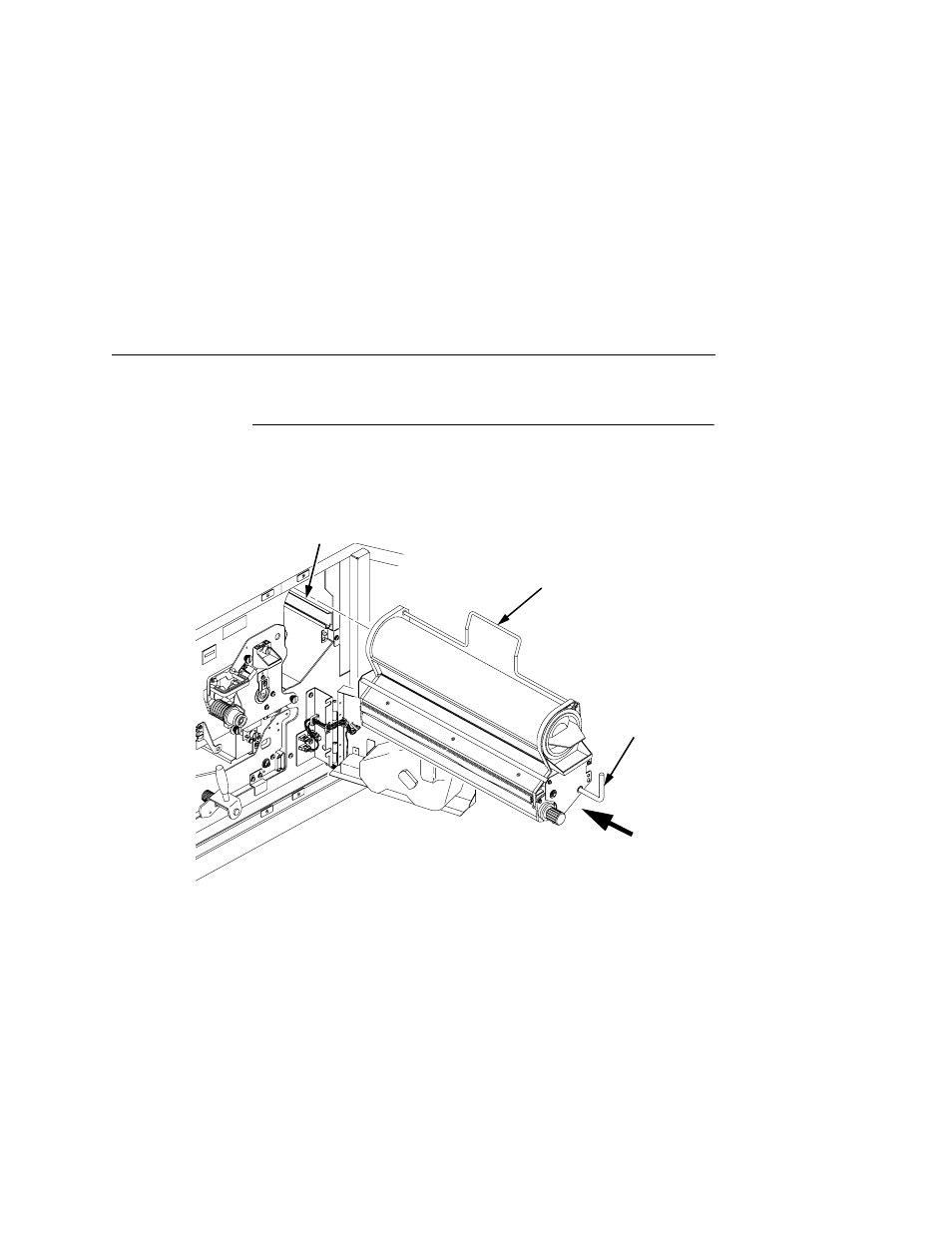 Installing the developing unit | Printronix L5520 User Manual | Page 137 / 244