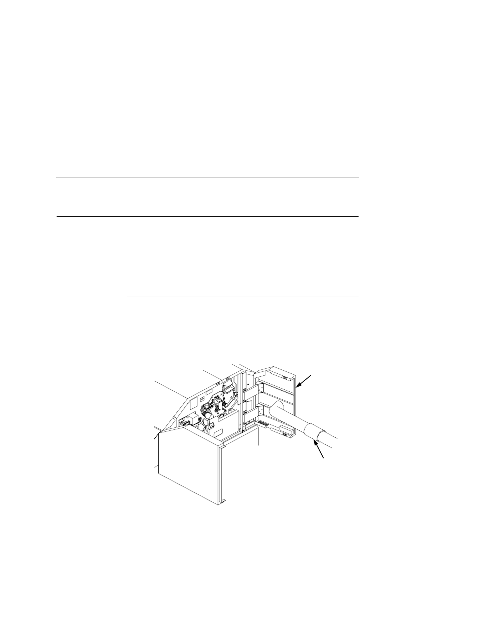 General cleaning, Caution, Vacuuming the printer | Set the power switch to o (off) | Printronix L5520 User Manual | Page 149 / 244