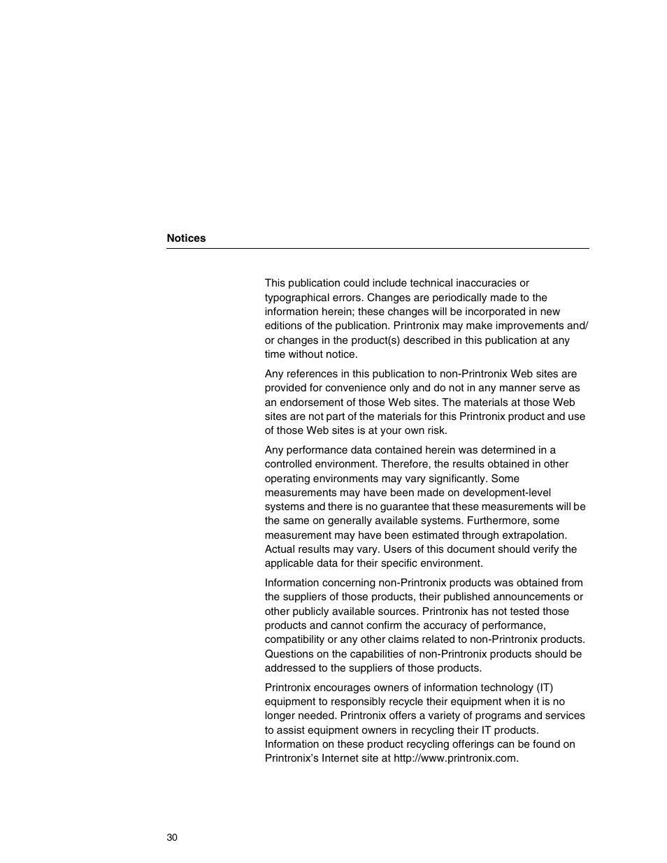 Printronix P7000HD User Manual | Page 30 / 44