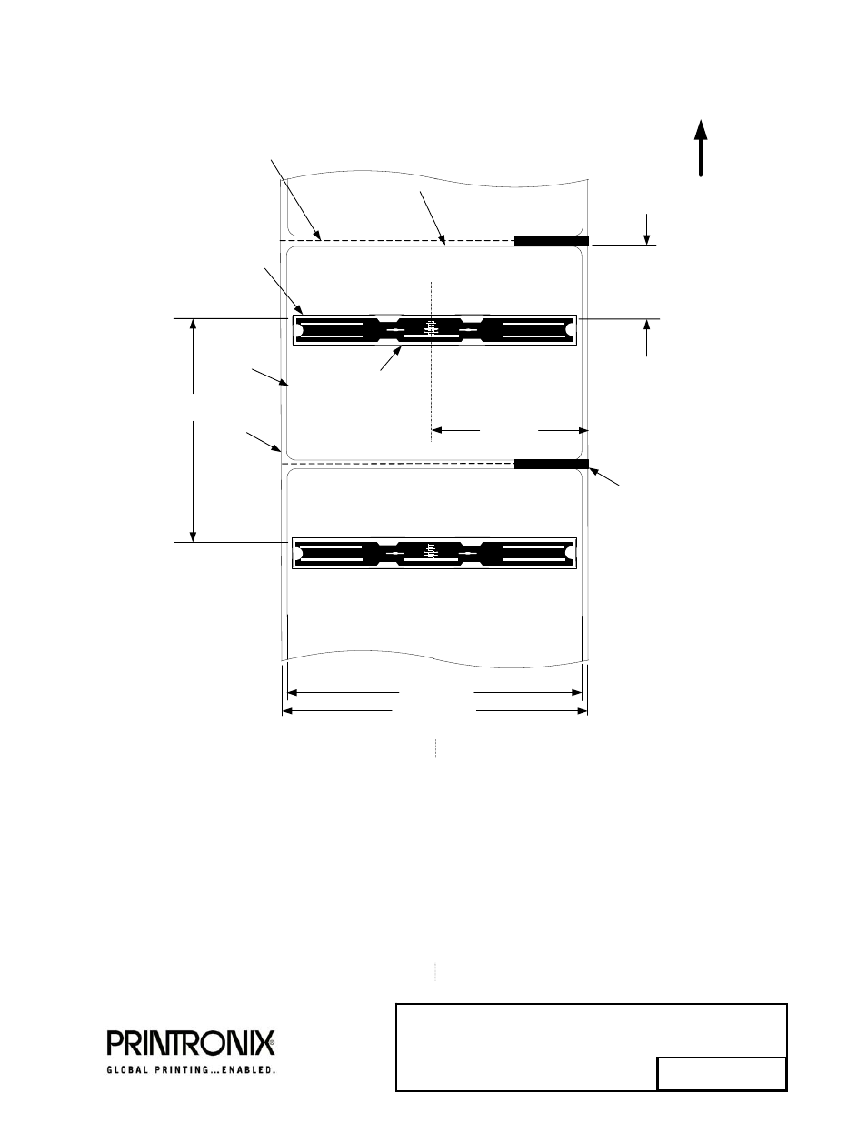 Figure 1. label layout | Printronix SLPA8000r MP2 User Manual | Page 5 / 5