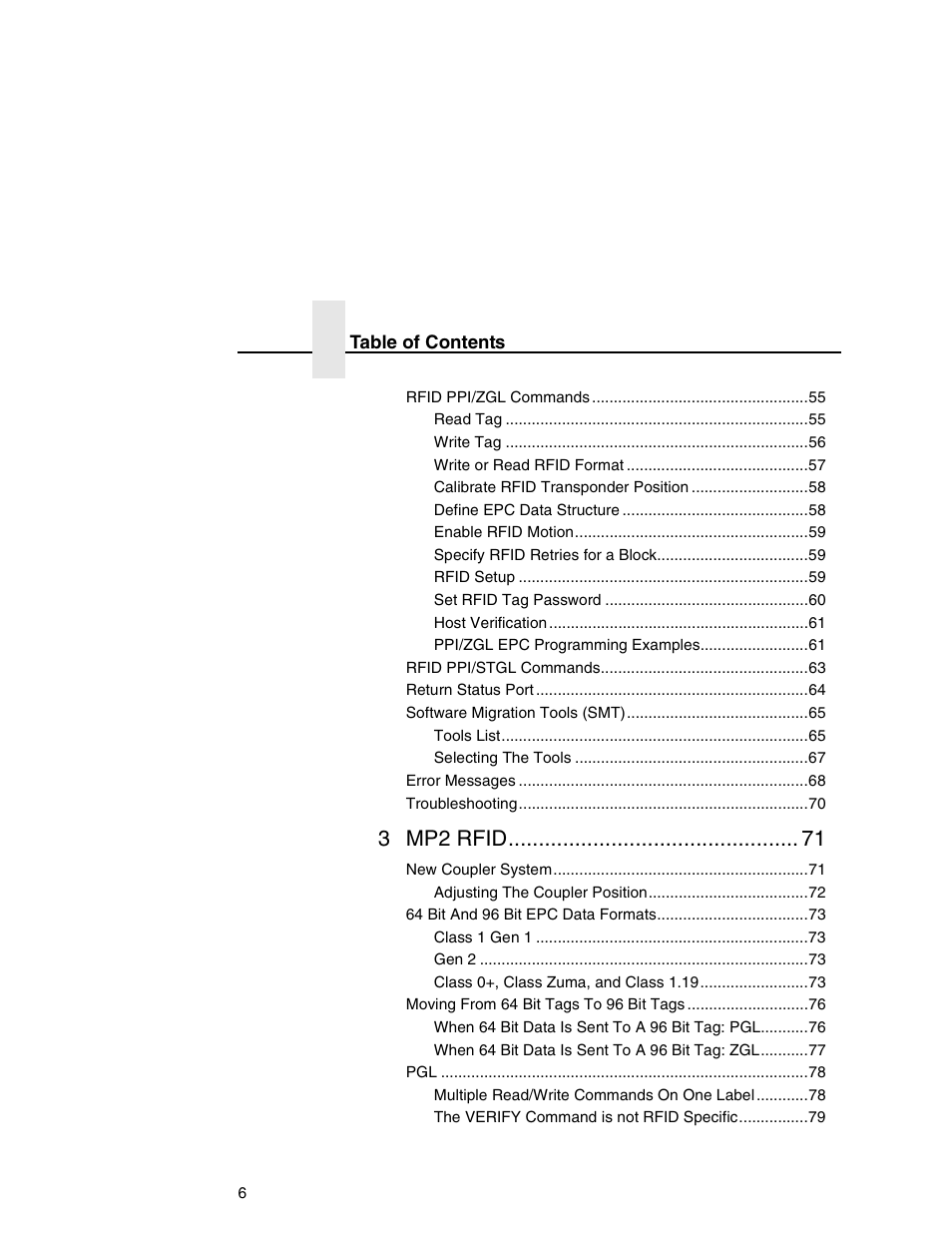 3 mp2 rfid | Printronix SL5000r MP User Manual | Page 6 / 84