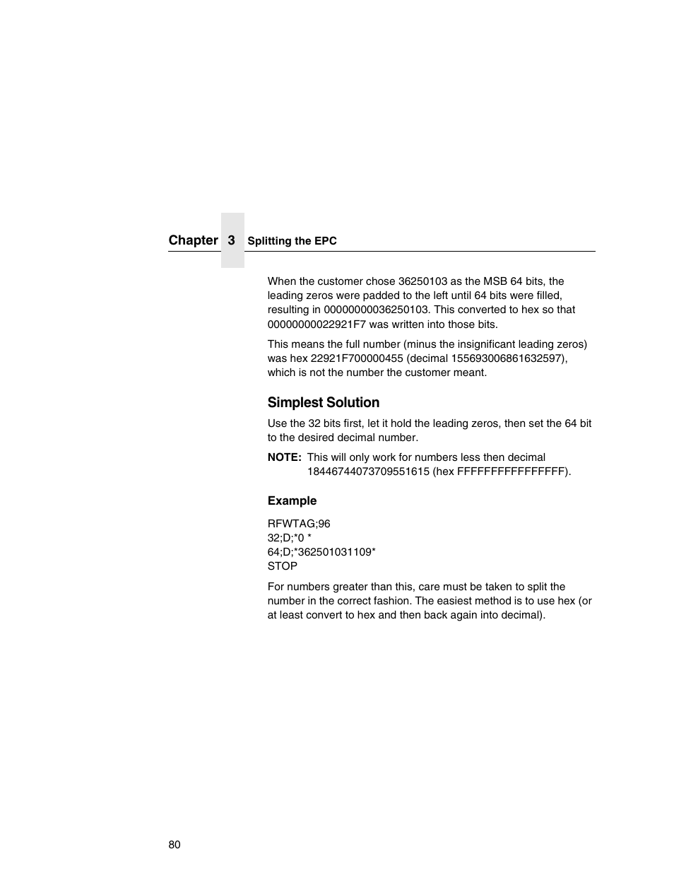 Simplest solution | Printronix SL5000r MP User Manual | Page 80 / 84