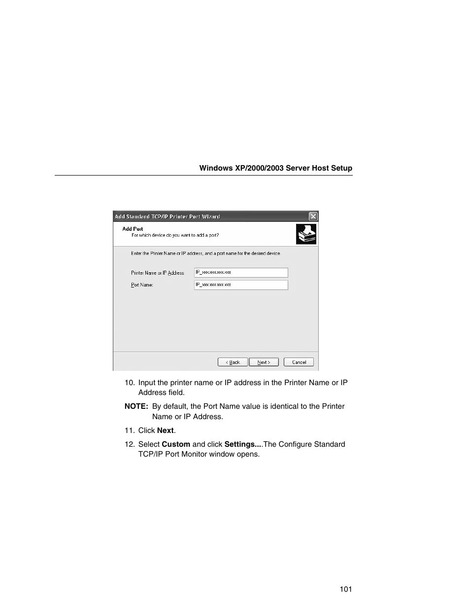Printronix Integrated Network Interface Card User Manual | Page 105 / 310
