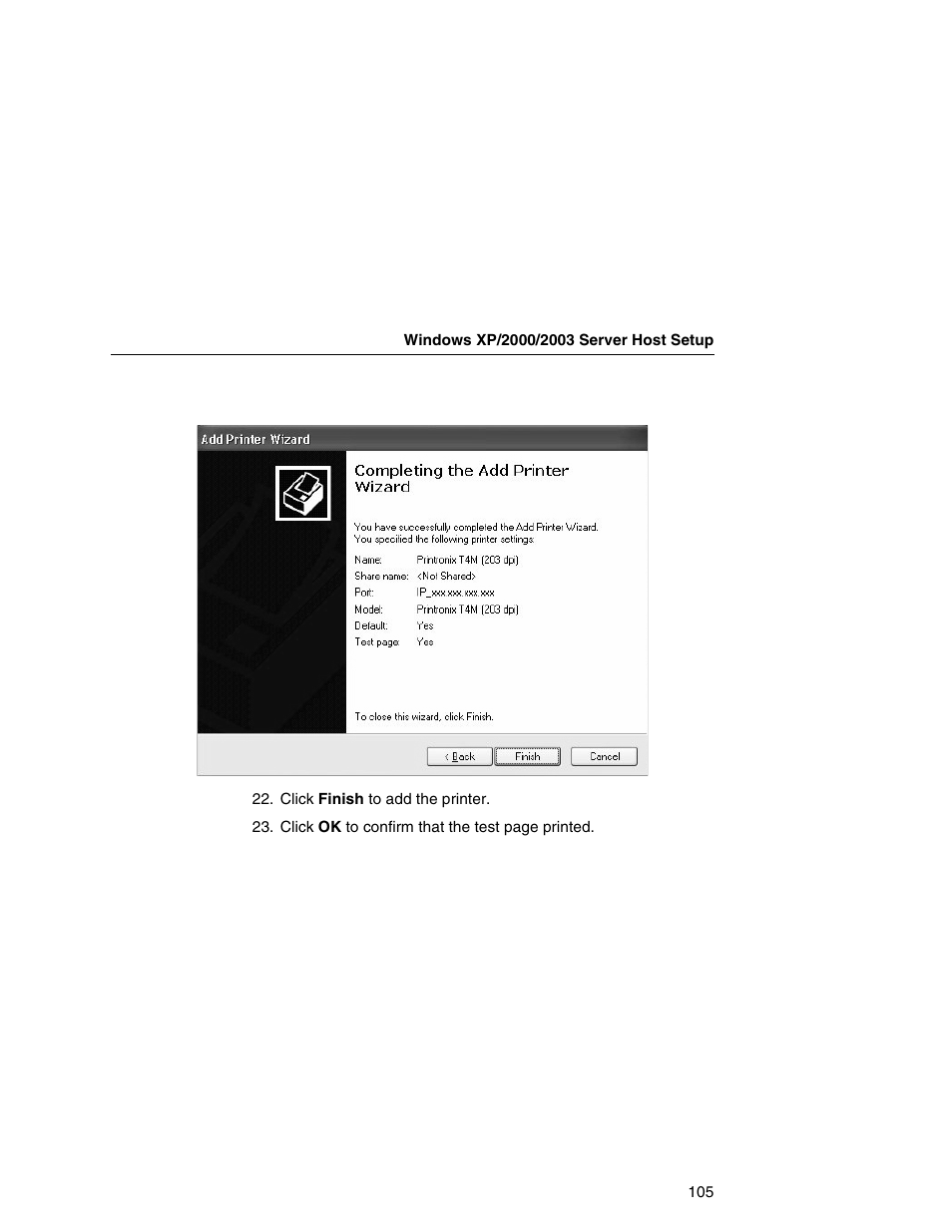 Printronix Integrated Network Interface Card User Manual | Page 109 / 310