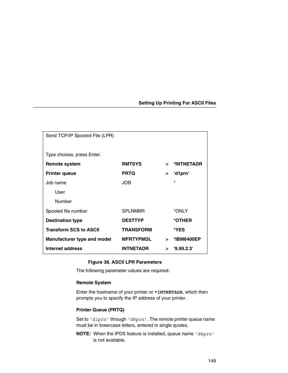 Printronix Integrated Network Interface Card User Manual | Page 153 / 310