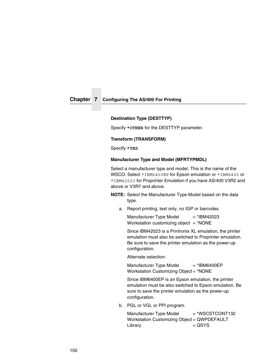 Printronix Integrated Network Interface Card User Manual | Page 154 / 310