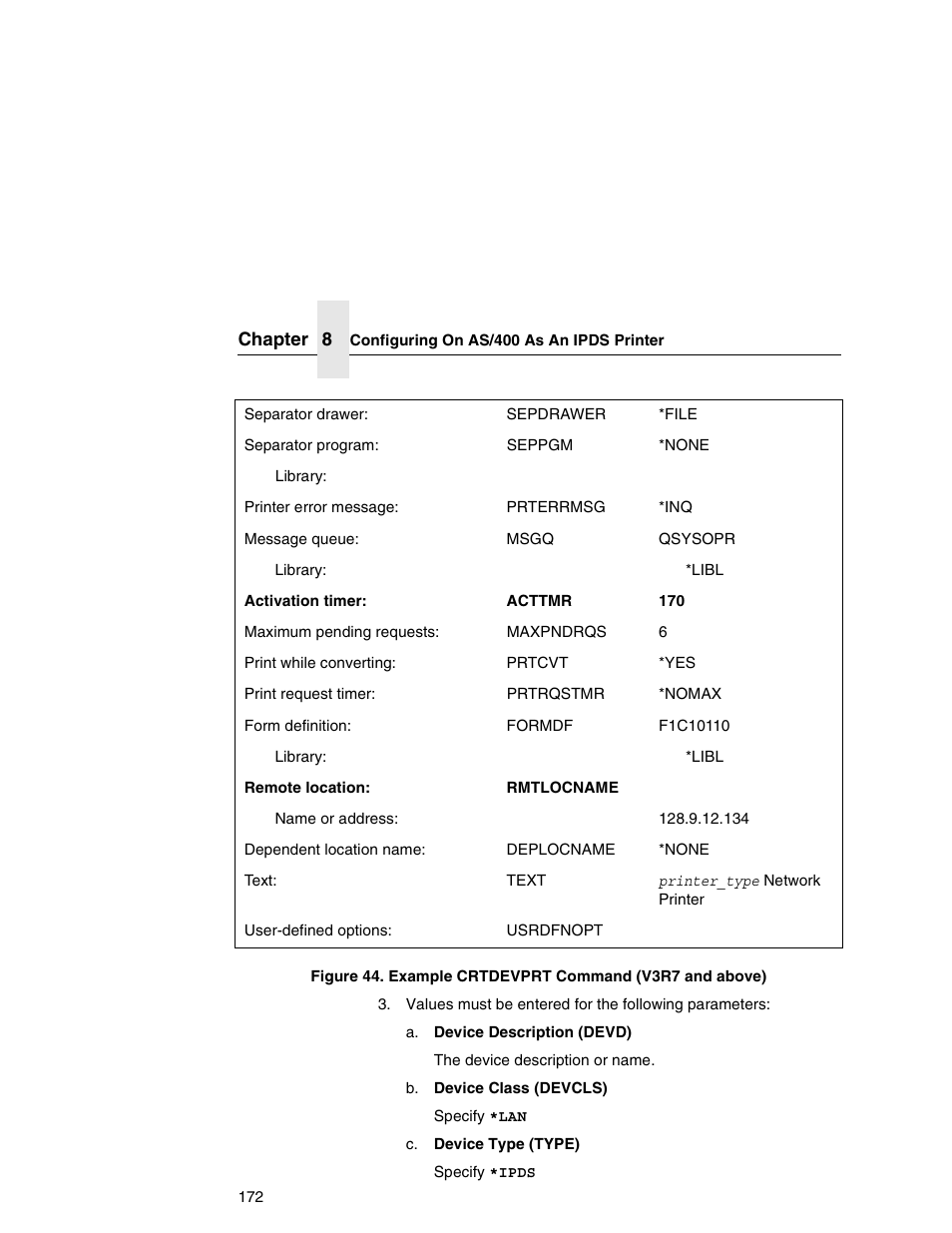 Printronix Integrated Network Interface Card User Manual | Page 176 / 310