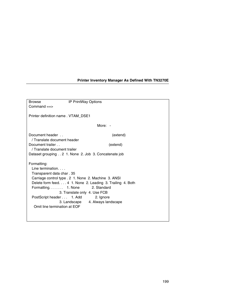 Printronix Integrated Network Interface Card User Manual | Page 203 / 310