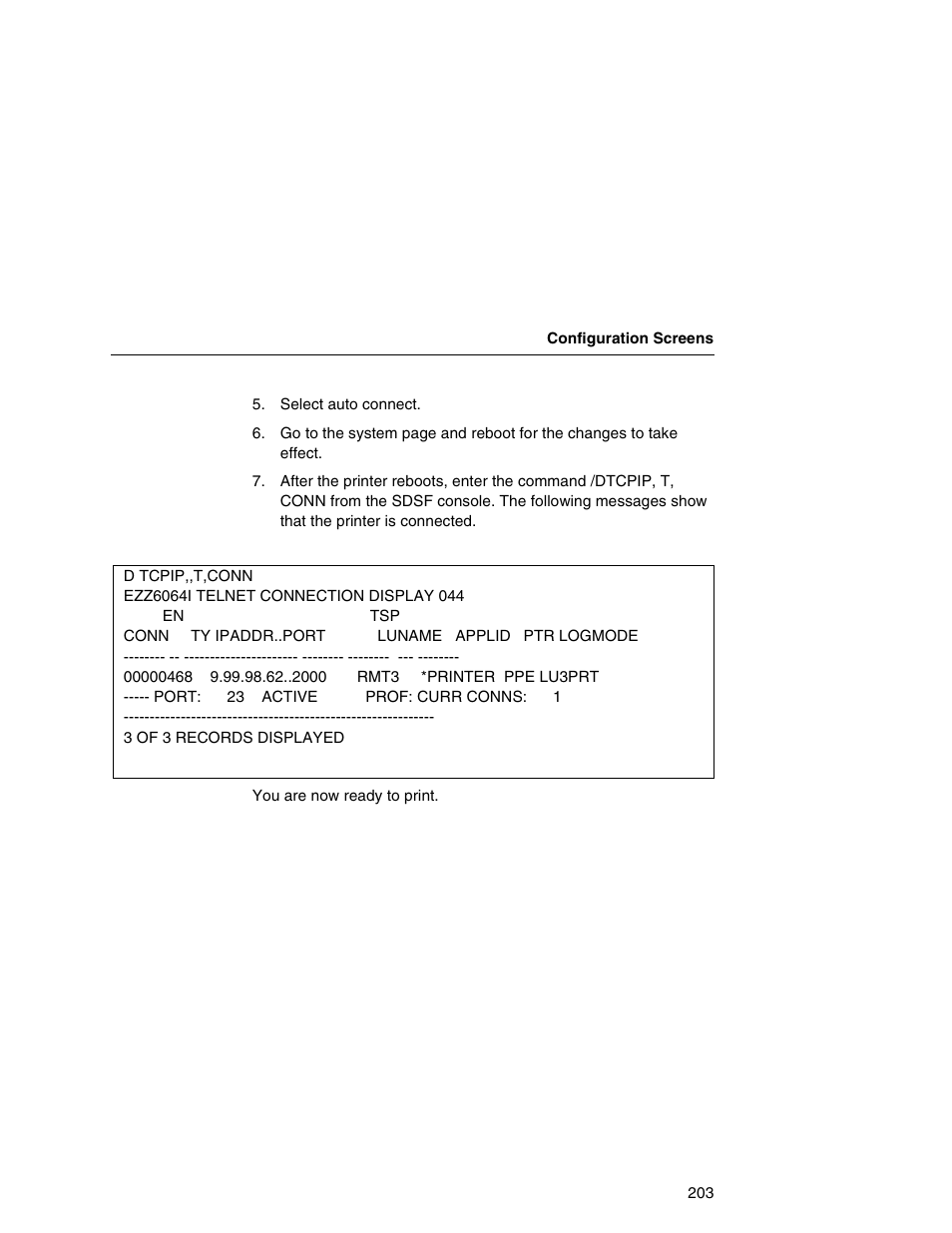 Printronix Integrated Network Interface Card User Manual | Page 207 / 310