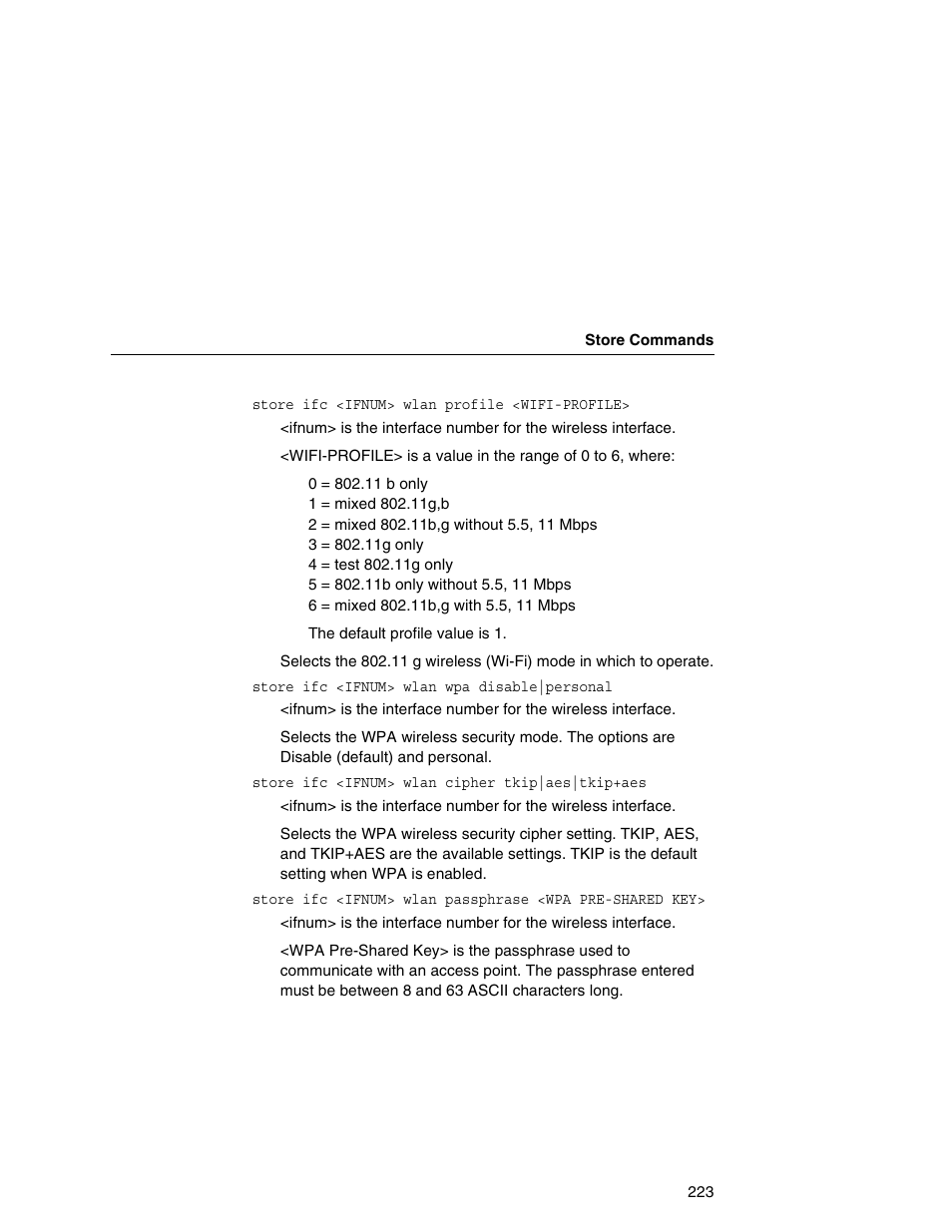 Printronix Integrated Network Interface Card User Manual | Page 227 / 310