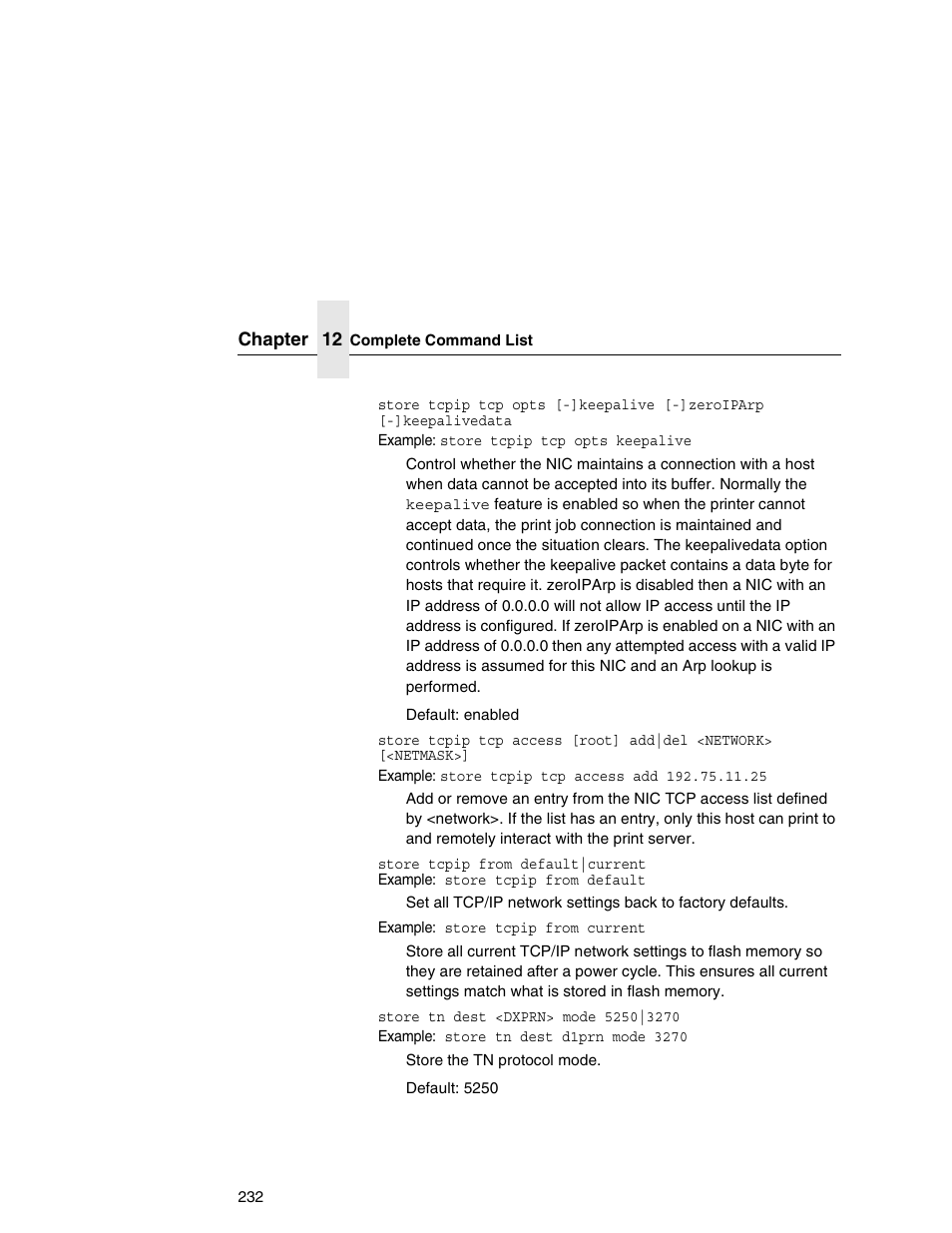 Printronix Integrated Network Interface Card User Manual | Page 236 / 310