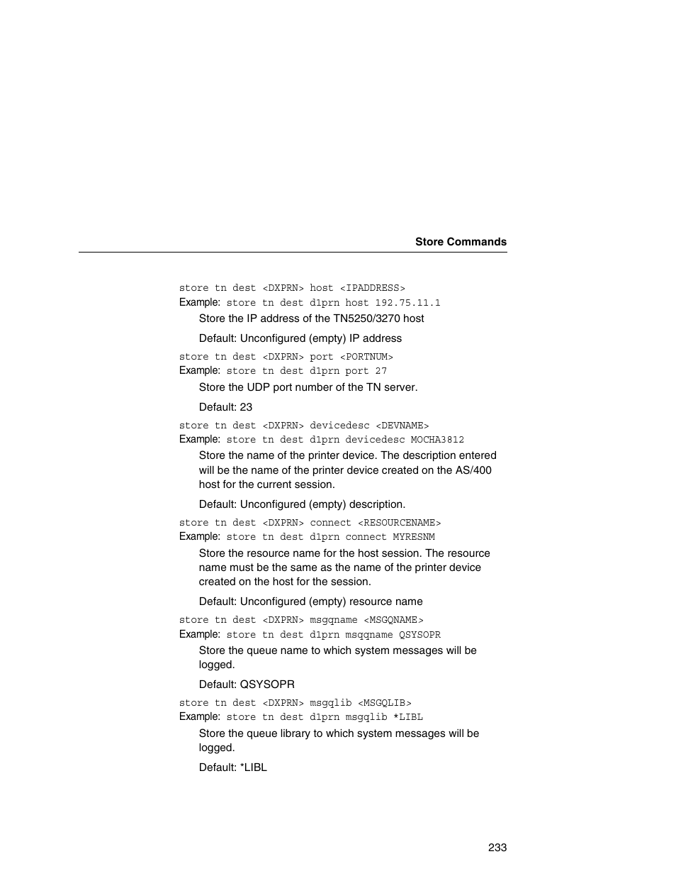 Printronix Integrated Network Interface Card User Manual | Page 237 / 310