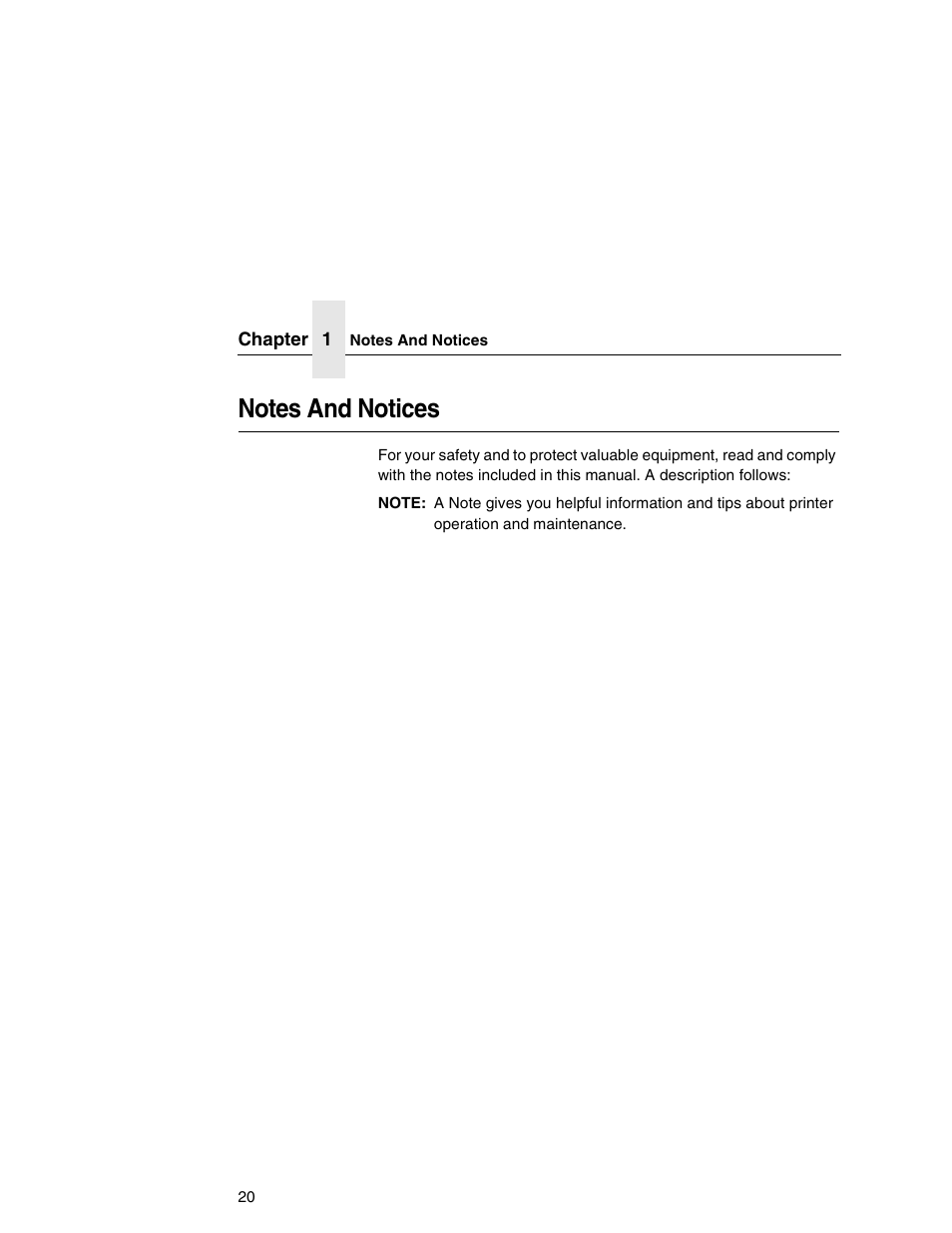 Notes and notices | Printronix Integrated Network Interface Card User Manual | Page 24 / 310