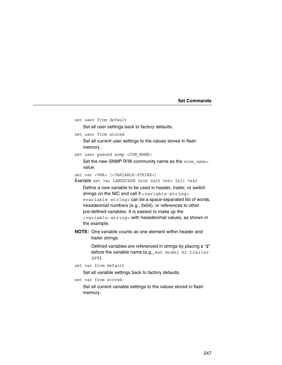 Printronix Integrated Network Interface Card User Manual | Page 251 / 310