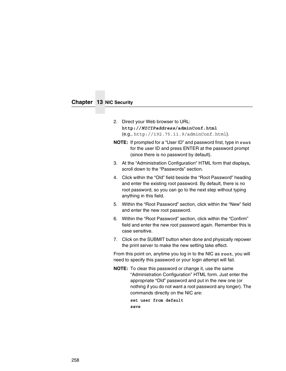 Printronix Integrated Network Interface Card User Manual | Page 262 / 310