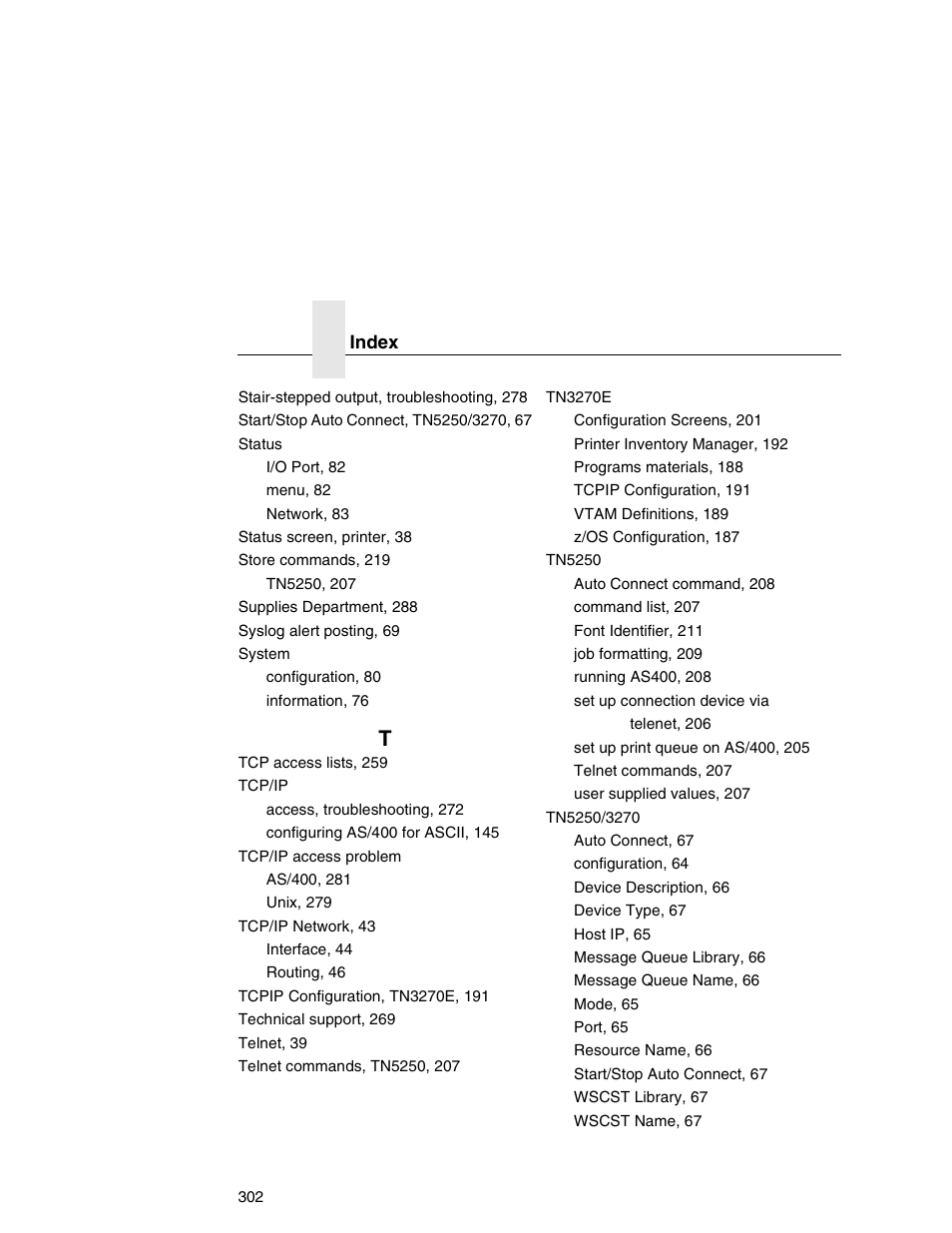 Printronix Integrated Network Interface Card User Manual | Page 306 / 310