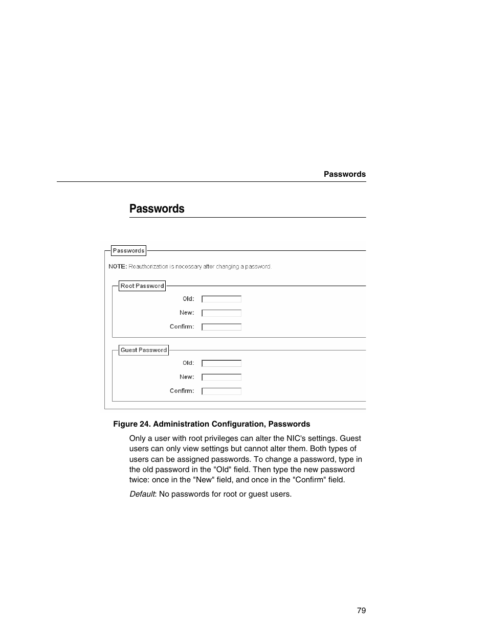 Passwords | Printronix Integrated Network Interface Card User Manual | Page 83 / 310