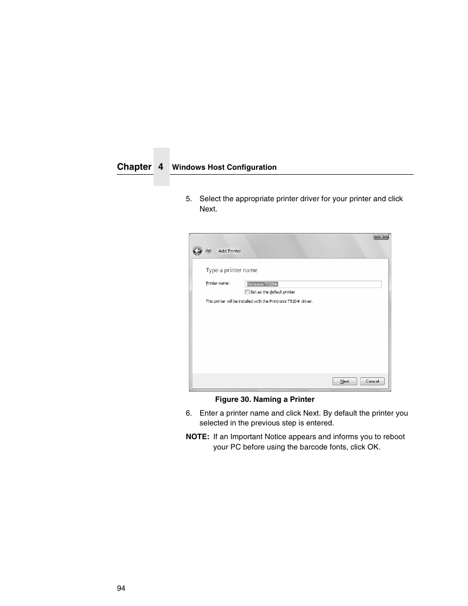 Printronix Integrated Network Interface Card User Manual | Page 98 / 310