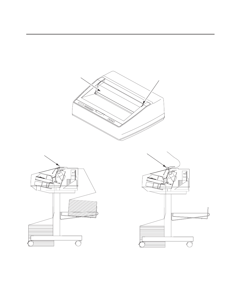 Quick access cover (pedestal), Quick access cover (pedestal model only) | Printronix Series 5 User Manual | Page 39 / 248