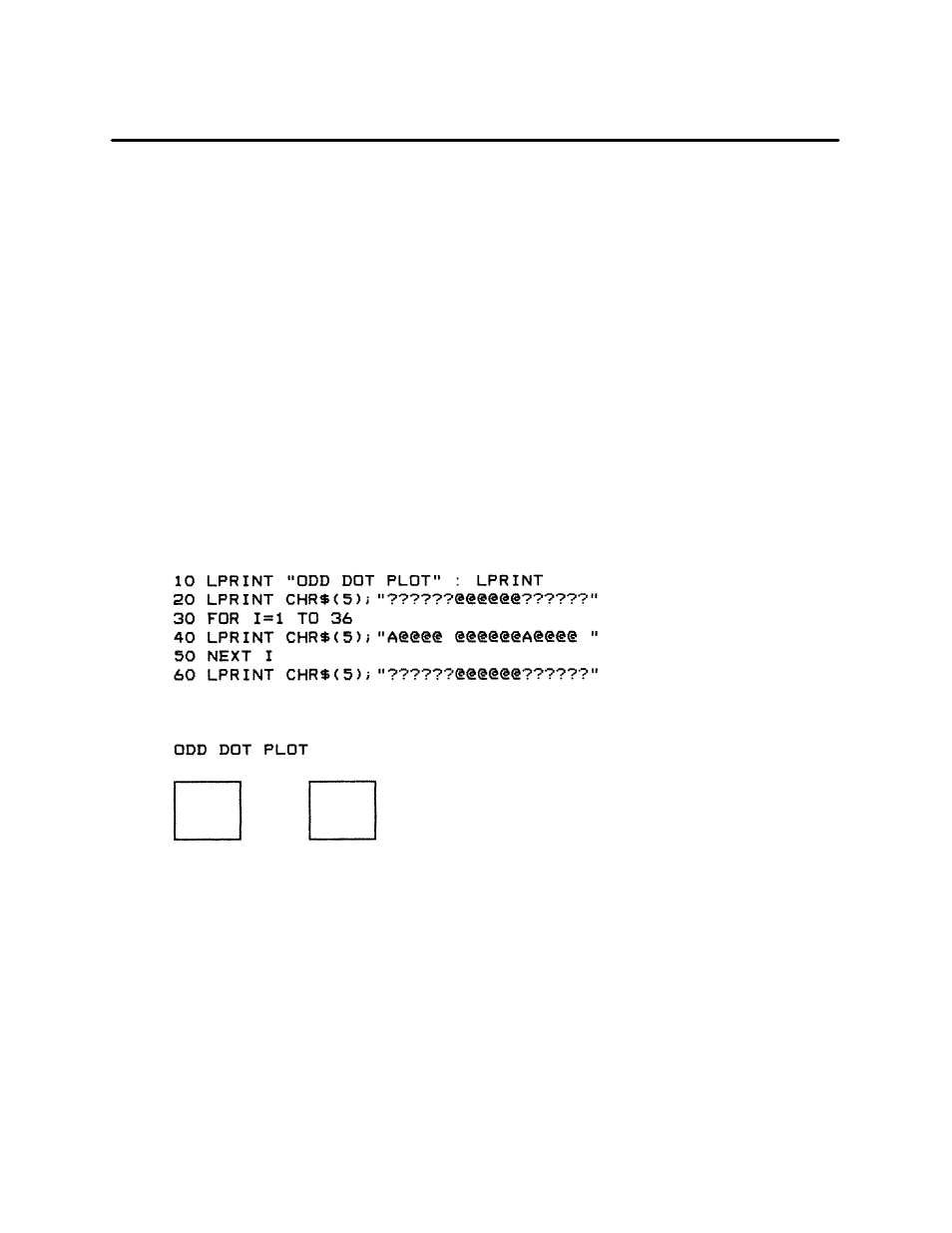 Plot, odd dot (p–series normal density graphics) | Printronix P3000 Series User Manual | Page 141 / 270