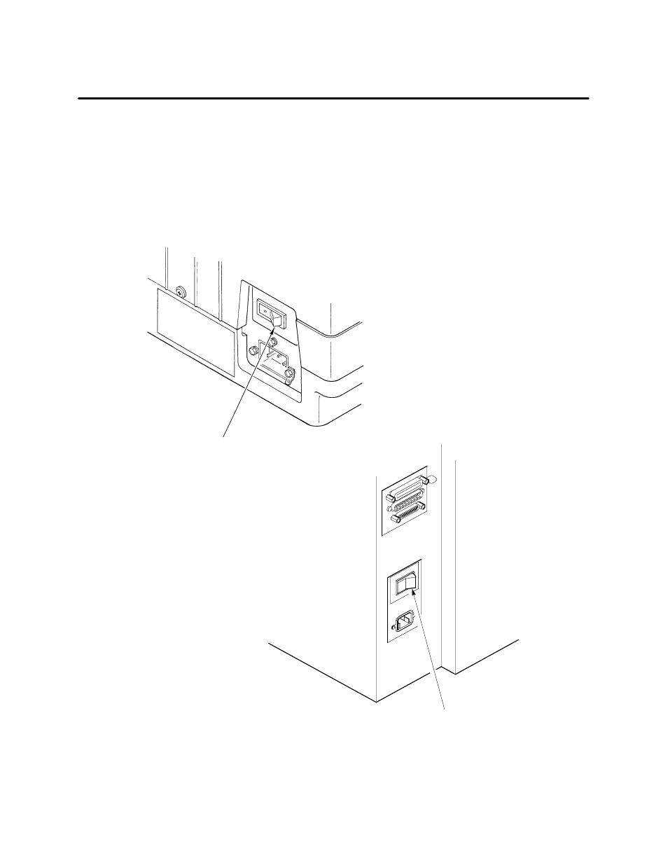 Power switch | Printronix P3000 Series User Manual | Page 21 / 270